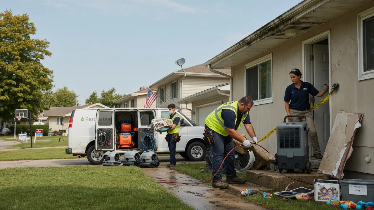 Water Damage Restoration in Beaumont, TX near me